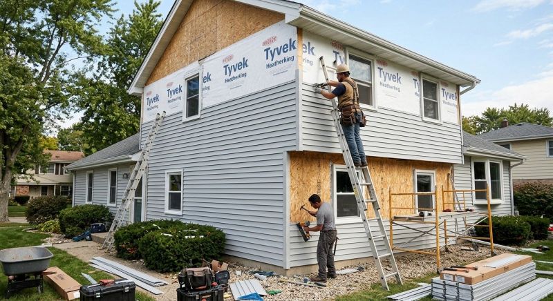 Garage Siding Installation in Danbury, CT