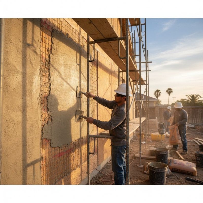 Stucco Exterior Installation
