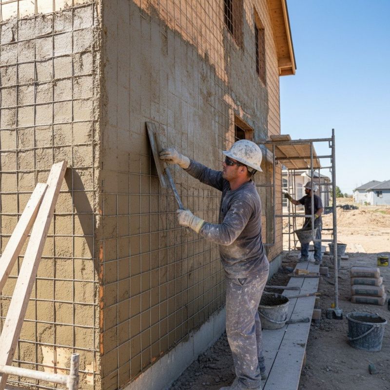 Stucco Exterior Installation