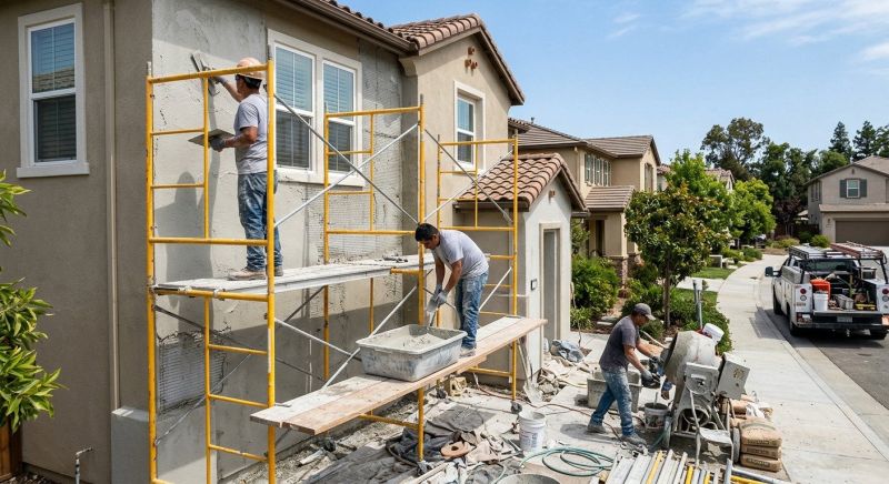 Stucco Installation in Marin County, CA